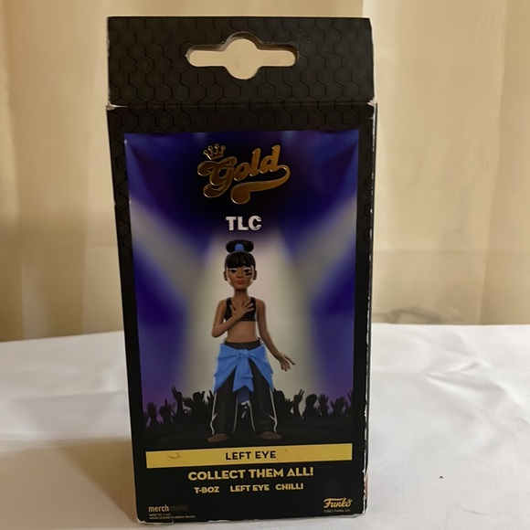 Funko Pop! Vinyl Gold: TLC - Left Eye - 5" Premium Vinyl Figure New in Box - Picture 6 of 11